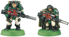 Dark Angel Scouts with Sniper Rifles