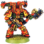 World Eater Berzerker with Bolter and Axe